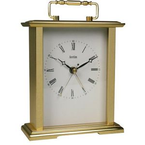 Acctim Gainsborough 36518 gepolijste metalen kwarts schoorsteenklok met energiebesparend uurwerk goud