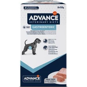 Advance Veterinary Diets Gastroenteric Natvoer voor Honden: Multipack 8 zakjes 150 g