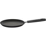 Fiskars Crêpe-pan, Ø 22 cm, geschikt voor alle kookplaten, aluminium/synthetisch, krasbestendig, anti-aanbaklaag, zwart, 1052229