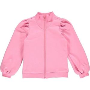 Fred's World by Green Cotton Meisjes trui met ritssluiting, roze, 140, Roze