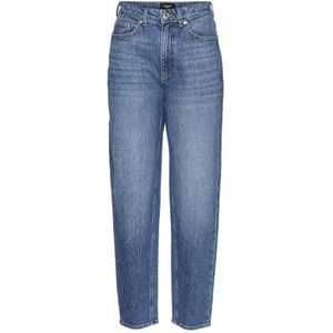 VERO MODA Vmtessa Hr Mom Ra380 Ga Jeans voor dames, Medium blauwe denim