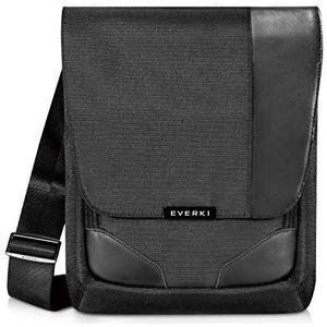 Everki Venue Mini Messenger/leren tas, zwart.