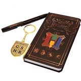 Harry Potter Notebook Gift Set Hogwarts Inclusief Pen & Keyring Officieel Product