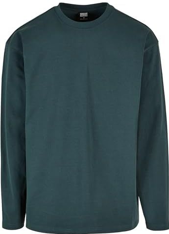 Urban Classics - Ultra Heavy Oversized Longsleeve shirt - Groen