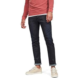 G-STAR RAW D-staq Slim Jeans voor heren, 5-pocket (1 stuk), Blauw (Dk leeftijd 7209-89)