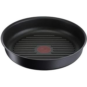 Tefal Ingenio Eco Resist grillpan van gegoten aluminium, 26 cm, L8584004