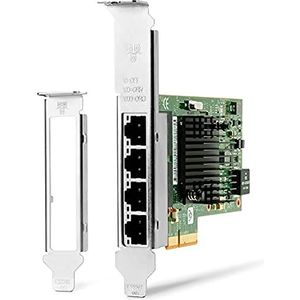 Intel I350-T4 netwerkadapter PCIe 2.1 x4 laag profiel Gigabit Ethernet x 4 voor Workstation Z2 G4, Z4 G4, Z6 G4, Z8 G4