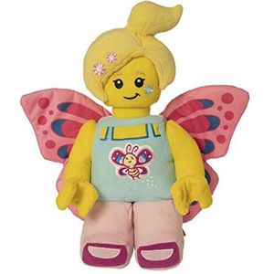 Manhattan Toy Butterfly Girl met FlowersLEGO ICONICBvlinderfiguur van pluche, 335520, meerkleurig, 30,48 cm