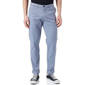 Scotch & Soda Stuart-Classic Chino herenbroek, blauw (Azul Mediterraneo 2786), maat 50 (fabrieksmaat: 29/34), blauw (Azul Mediterraneo 2786)