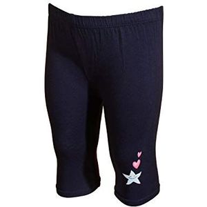 SALT AND PEPPER Capribroek Seaside Uni Printed leggings voor babymeisjes, Navy Blauw