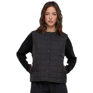 Urban Classics Veste doublée pour femme, Noir, 3XL