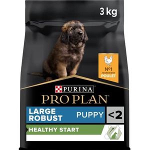 Pro Plan Large Robust Puppy Healthy Start Rijk aan kip, 3 kg, droogvoer voor grote puppy's