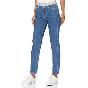 Tommy Jeans Izzy High Rise Slim Enkle damesjeans, blauw (Tj Denim Colorblock 1A4), 28 W/32 L, blauw (Tj Denim Colorblock 1A4)