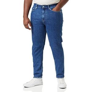 Calvin Klein Jeans Standaard tapered jeans voor heren, medium denim