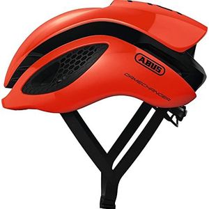 ABUS GameChanger Racefiets Helm - Aerodynamische Fietshelm met Optimale Ventilatie-eigenschappen voor Dames en Heren - Oranje, Maat S