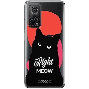 ERT GROUP beschermhoes voor Xiaomi Redmi Note 9T Babaco Cats 004 (passend), gedeeltelijk transparant