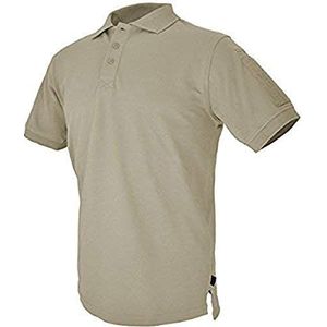 Hazard 4 Heren poloshirt vechtshirt effen lichtbruin, Huid