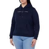 Tommy Hilfiger Tjw Reg Linear Capuchonsweater met capuchon voor dames, Donker Navy Blauw