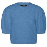 VERO MODA VMNOVAH gebreide damestrui, Blauwe jaspis, XS