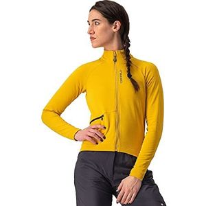 CASTELLI Unltd Trail W JRS Sweatshirt Femme, Goldenrod/Dark Gray, M