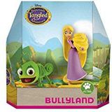Bullyland - Disney Tangled: The Series Disney-12 Rapunzel Pascal Figuur en 4 cm, B13461, meerkleurig