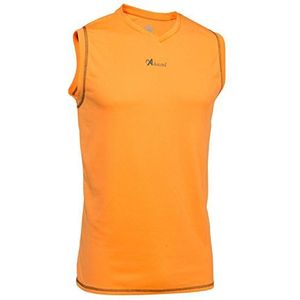 Asioka 184/17 uniseks basketbalshirt zonder mouwen voor volwassenen., Oranje