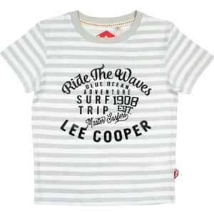 Lee Cooper Lee Cooper T-shirt voor jongens, T-shirt voor dames en jongens, Grau