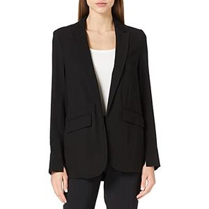 s.Oliver BLACK LABEL damesblazer, zwart.