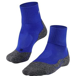 FALKE Wandelsokken TK2 Short Cool Lyocell heren zwart blauw vele andere kleuren dunne versterkte trekkingsokken thermosokken zonder patroon met gemiddelde voering lang warm voor wandelen 1 paar