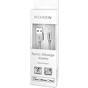 ADATA AMFIAL-100CMK-CSV USB-oplaadkabel zilver