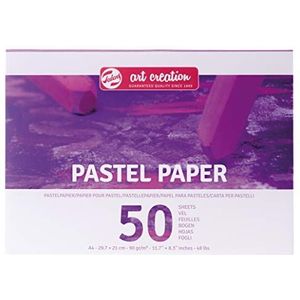 Talens Art Creation - Pastel papier A4, 90 g/m², 50 vellen, FSC-MIX, 21,1 x 29,7 x 0,9 cm
