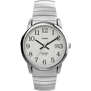 Timex Horloge, zilvertone, armband, Silvertone, Armband