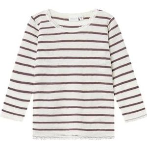 Nmfwang Wool Needle Ls Top Noos, wit, 86, Wit