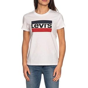 Levi's The Perfect Tee T-shirt voor dames (1 stuk), Wit