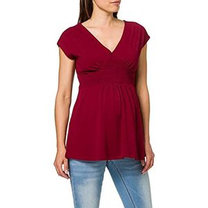 Supermom Ss Smock T-shirt voor dames, Sun-Dried Tomato P750