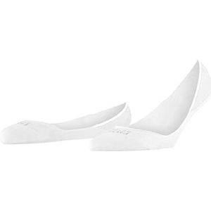 FALKE Invisible Step-sokken voor dames, katoen, wit, zwart, meer kleuren, met lage hals, antislip systeem op de hiel, 1 paar, wit (white 2009)