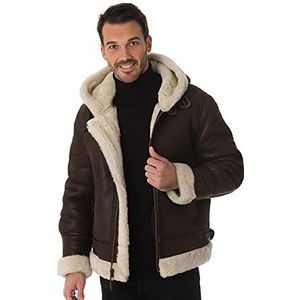 Schott NYC Lc1259h Leren jas voor heren, Bruin