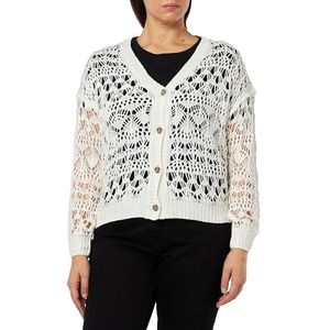 caneva Cardigan pour femme, blanc, M-L