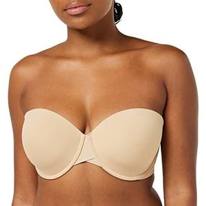 Calvin Klein Lght Lined Vrouwen Strapless BH Inzetbare Bare, 85C, Bare