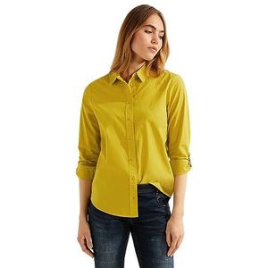 Cecil B344156 Damesblouse, goudgeel