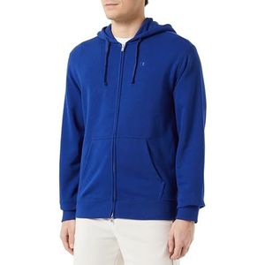 Champion Legacy Icons Tonal Heavy Spring Terry C-Logo Full-Zip Sweat à Capuche Homme, bleu nuit, S