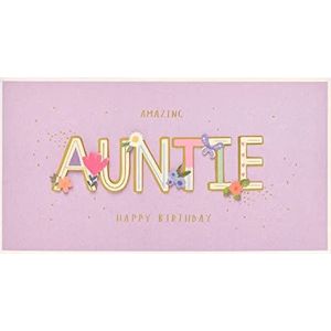 Verjaardagskaart voor tante - verjaardagskaart voor haar - verjaardagskaart voor tante