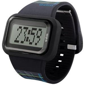 M.O.D Odm DD125-21 Digitaal kwartshorloge voor dames en heren, blauw, 30 mm, Blauw