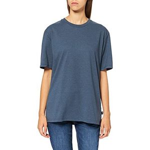 Trigema Dames T-shirt in piqué-kwaliteit, Jeans-gemêleerd