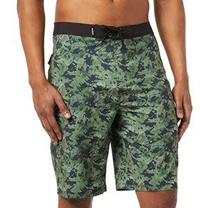 Hurley Hrlb Phantom Haleiwa Bds Zwemshort voor jongens, meerkleurig / camouflage - groen