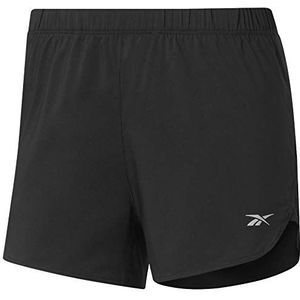 Reebok re 3 in shorts dames, zwart.