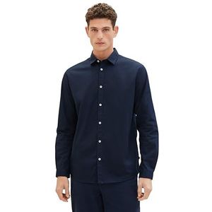 TOM TAILOR Chemise pour homme, 11075 - Bleu marine, M