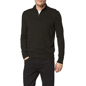 NORTH SAILS Half Zip Cotton Sweatshirt voor heren, Forest Green 0440