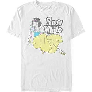 Disney White-Grungey Snow Organic, wit, XXL, Weiss