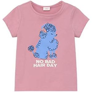 s.Oliver T-shirt, korte mouwen, T-shirt met korte mouwen voor meisjes, Roze